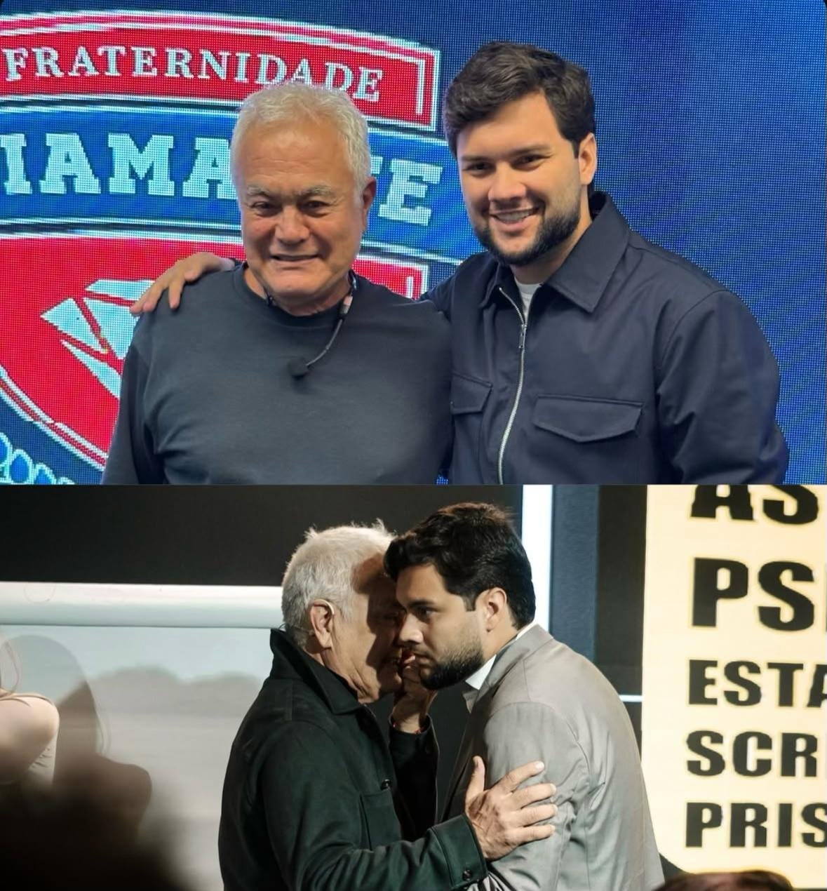 Lucas Metedieri com mentor